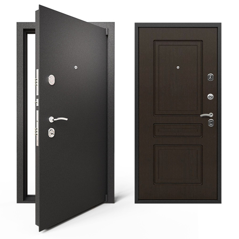 3 КОНТУРНАЯ МЕТАЛЛИЧЕСКАЯ ДВЕРЬ