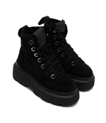 Кожаные ботильоны MATILDA SHEARLING INUIKII - черный(35203-028)