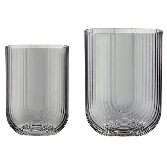 Ваза для цветов Florenty, 23,5 см, серая