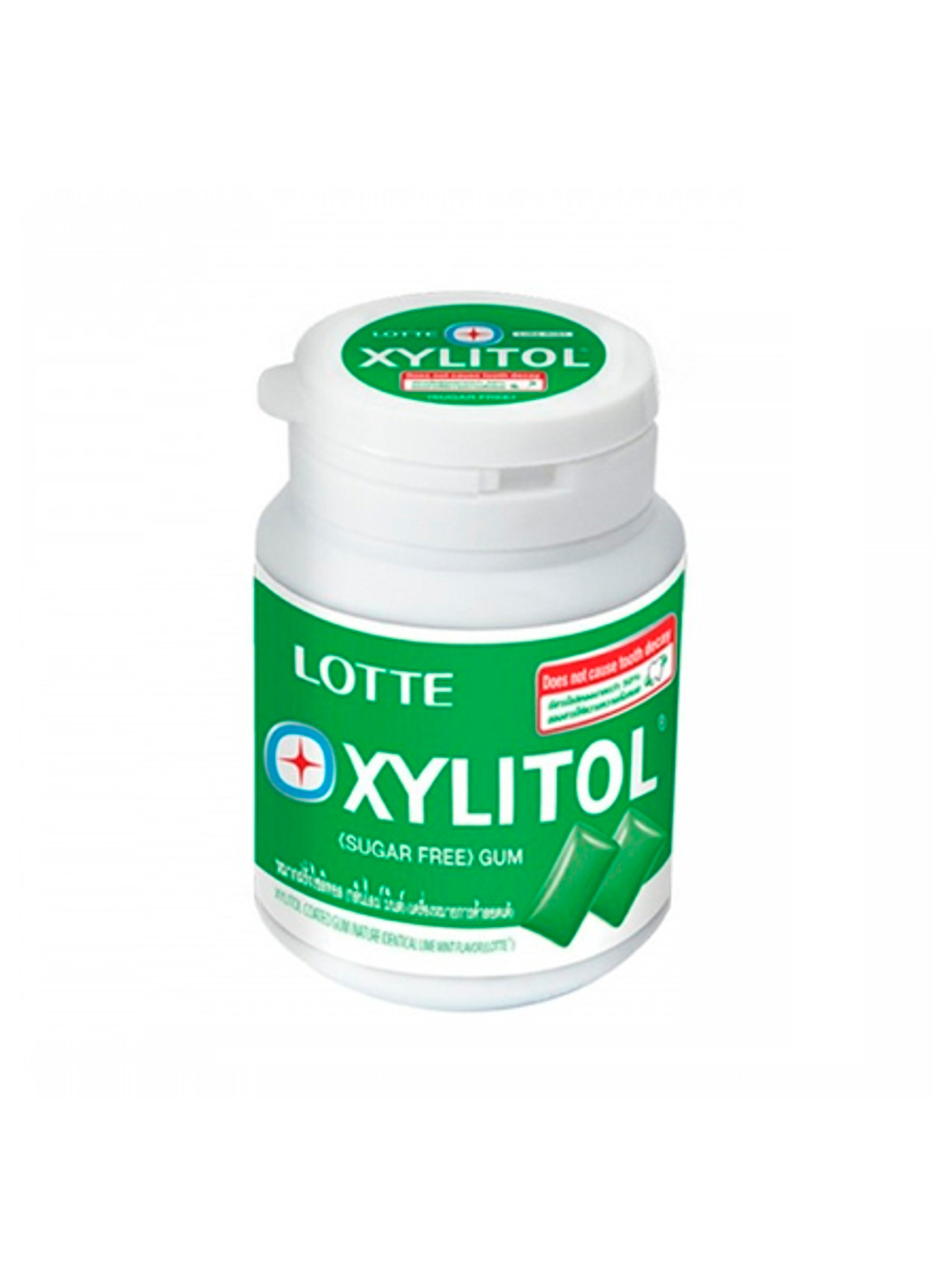 Жевательная резинка Lotte Xylitol Mint в ассортименте в банках
