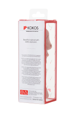 Насадка Kokos с дополнительной стимуляцией телесная 14,7 см
