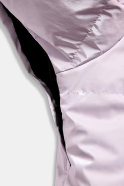 ZARA ВОДОНЕПРОНИЦАЕМАЯ КУРТКА С КАПЮШОНОМ, РОЗОВЫЙ