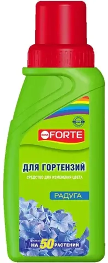 Bona Forte ср-во сухое РАДУГА для изменения цвета гортензий, 285мл