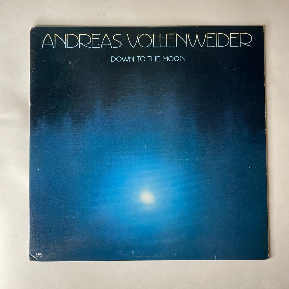 Винтажная виниловая пластинка LP Andreas Vollenweider Down To The Moon (США 1986)