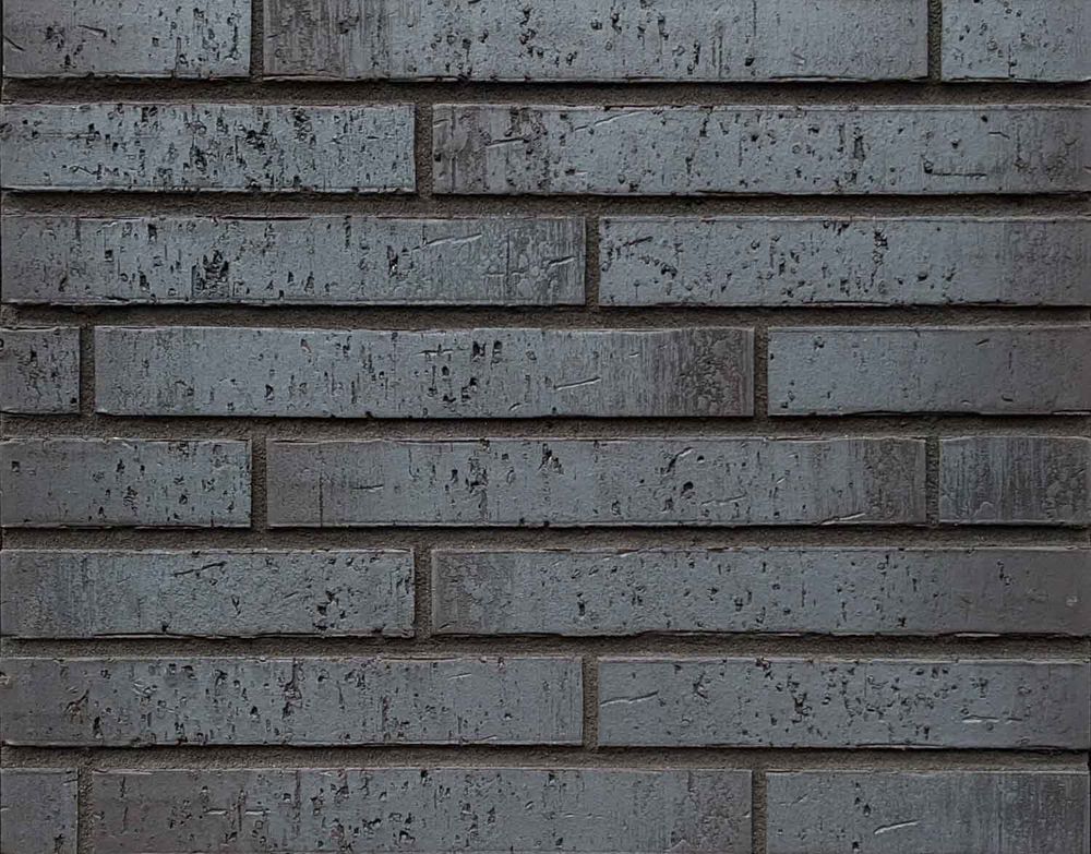 Feldhaus Klinker, R777XLDF14, Vascu Anthracit Azul, 365x52x14 - Клинкерная плитка для фасада и внутренней отделки