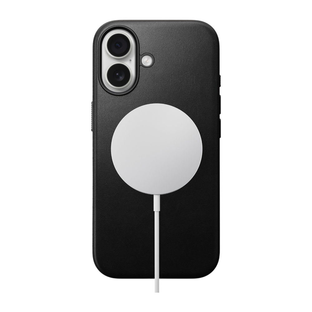 Кожаный чехол MagSafe Nomad Modern Leather Case для iPhone 17 Гибридный укреплённый чехол из натуральной цельнозерновой кожи с сенсорной накладкой для Контроллера камеры