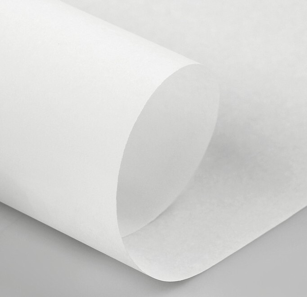 Бумага упаковочная белая рулон, 0,5 х 10 метров