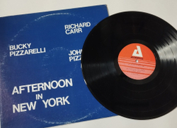 Винтажная виниловая пластинка LP Richard Carr, Bucky Pizzarelli, John Pizzarelli Jr. Afternoon In New York (USA 1984)