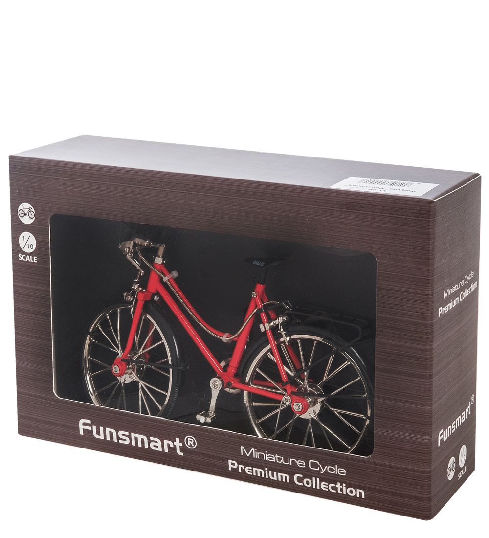 VL-06/3 Фигурка-модель 1:10 Велосипед женский «Torrent Ussury» красный