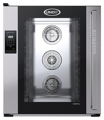 Печь конвекционная UNOX XEFT-10EU-EGLN без сливного отверстия
