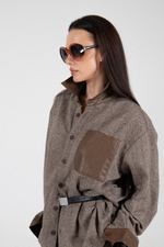 Рубашка в мужском стиле MENS