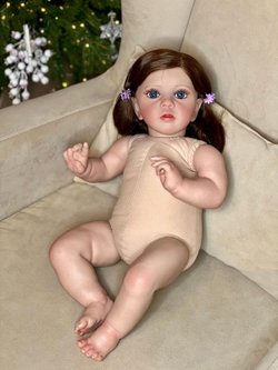 Кукла Реборн мягконабивная 60см в пакете (FA-610)