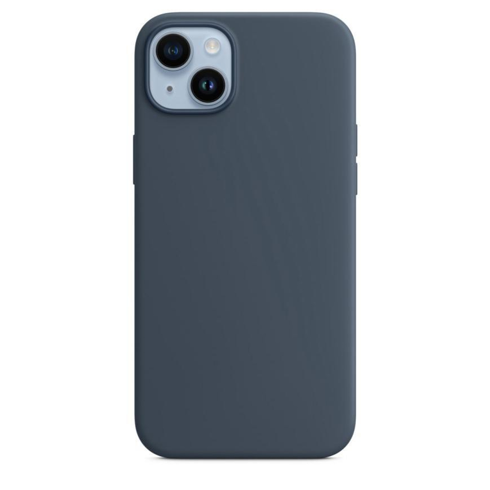Силиконовый чехол MagSafe Apple Silicone Case для iPhone 14 Plus, Штормовое небо