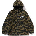 A Bathing Ape Windstopper Products Gore Tex Labs 1st Camo Худи Куртка зеленый