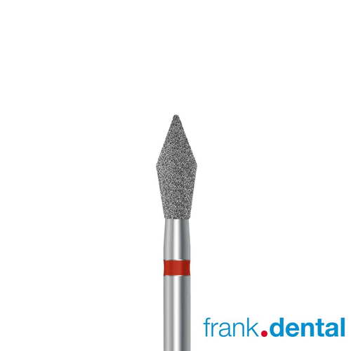 Бор алмазный красный Frank Dental типа FG - D.899.027.F.FG