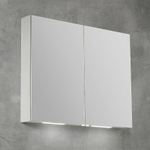 Зеркальный шкаф BelBagno SPC 90 SPC-2A-DL-BL-900 с подсветкой Белый