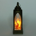 Сувенир с подсветкой «Новогодняя история» 6*19 см, Изумруд