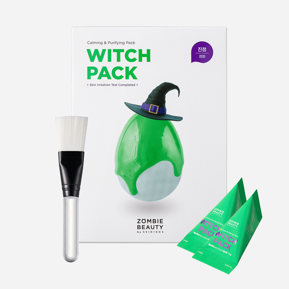 Маска глиняная с экстрактом зеленого чая SKIN1004 Zombie beauty witch pack, 1 шт
