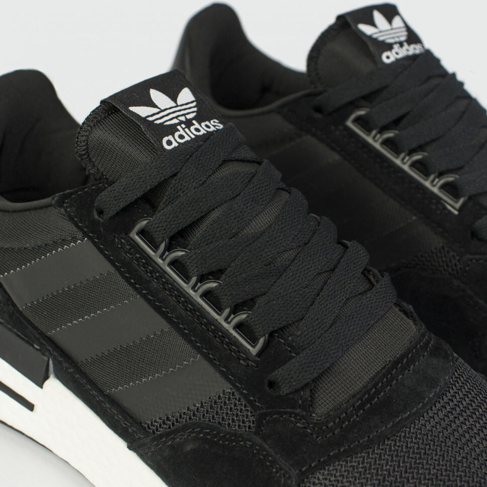 кроссовки Adidas ZX 500 Boost Black / White Wmns