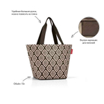 Сумка shopper m diamonds mocha