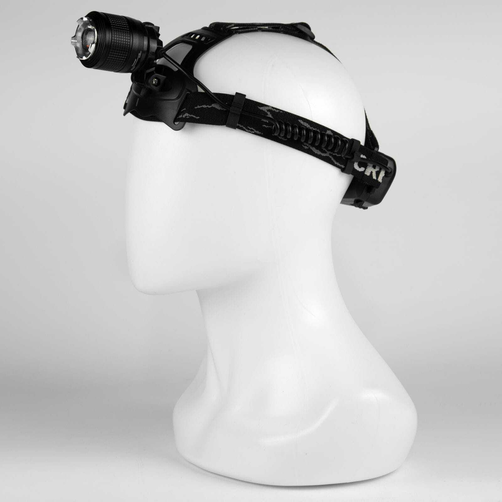 Фонарь налобный FA-2199-4 (+красный свет)