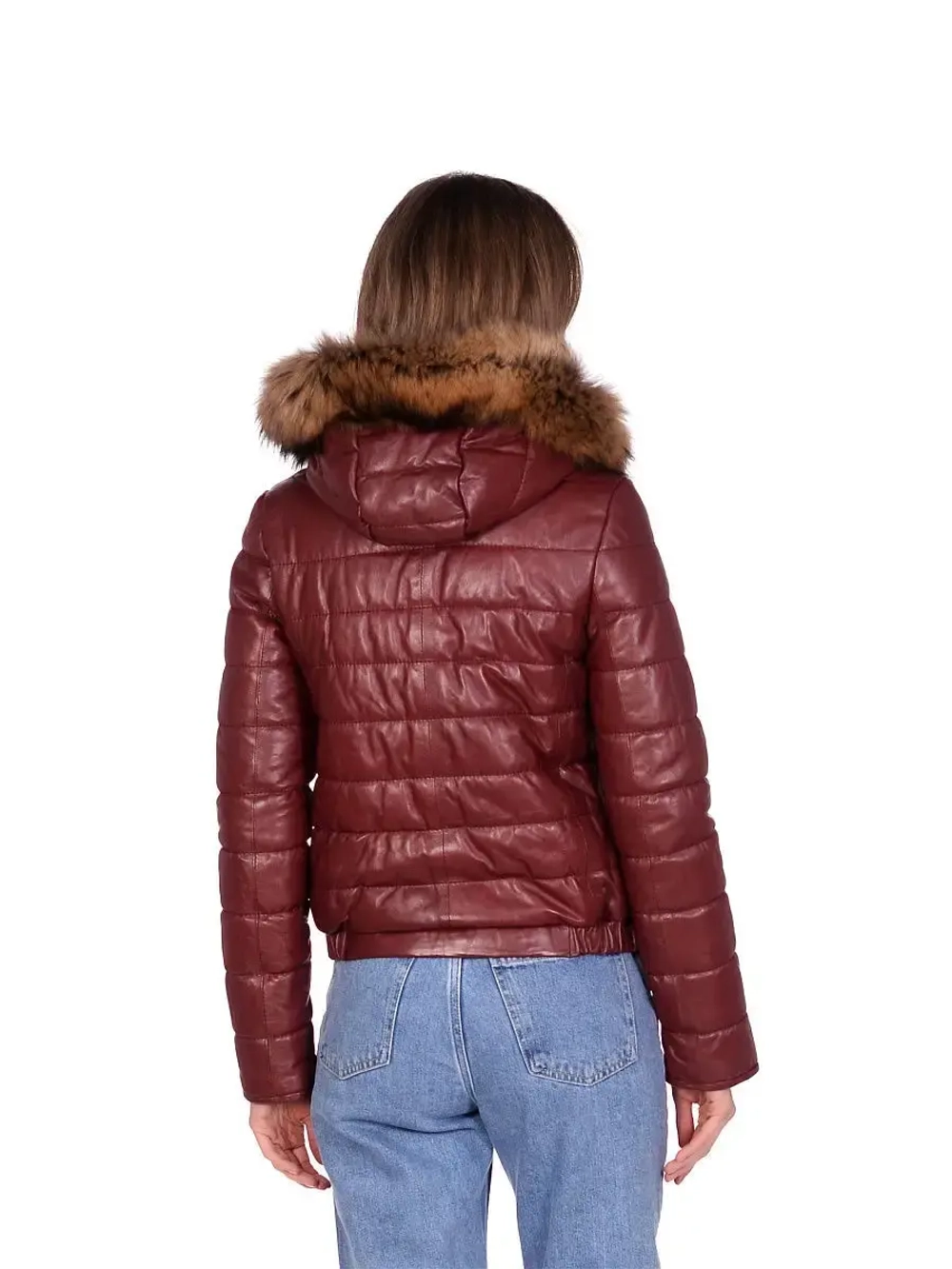 Куртка женская из натуральной кожи