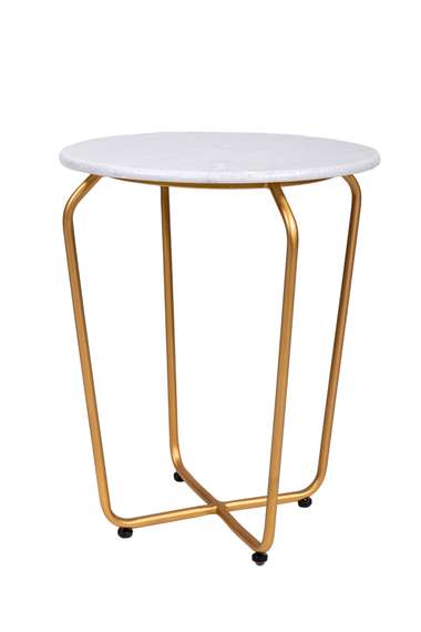 Кофейный столик Marble белый