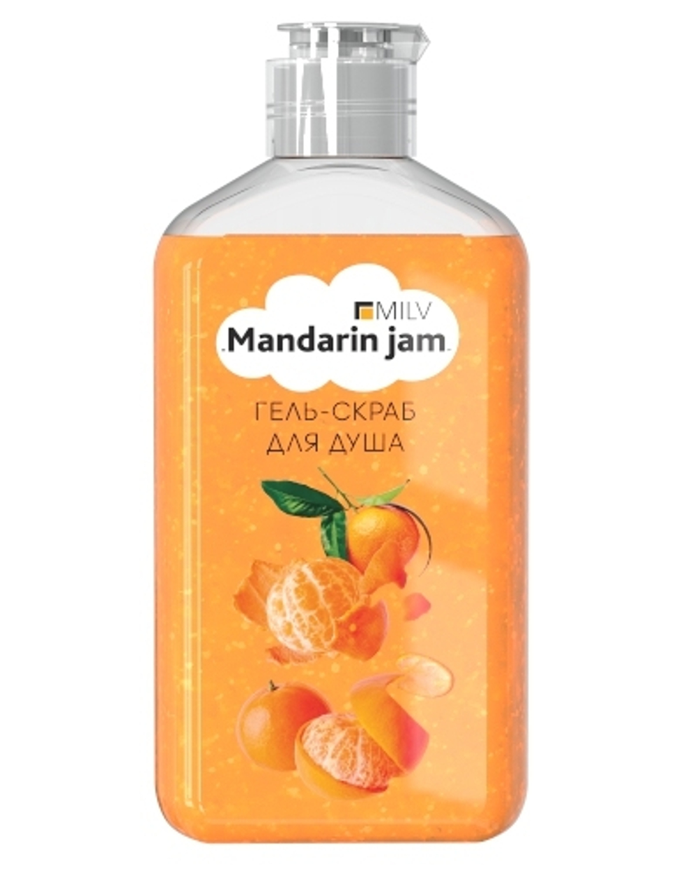 MILV (Арт.18559) Гель-скраб для душа Mandarin jam, 340 мл