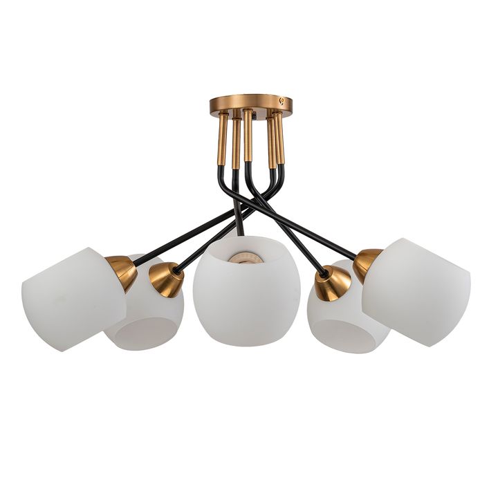 Потолочная люстра Escada Bond 2113/5P Copper/Black