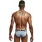 Мужские трусы танга серые JOCKMAIL JM3022-3