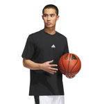 Баскетбольная футболка adidas Basketball Graphic T-shirt Black