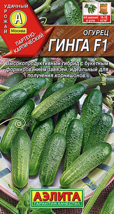Огурец Гинга F1       10 сем