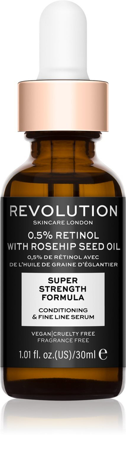 Revolution Skincare Retinol 0.5% With Rosehip Seed Oil - увлажняющая сыворотка против морщин /   30  ml  / GTIN 5057566155267