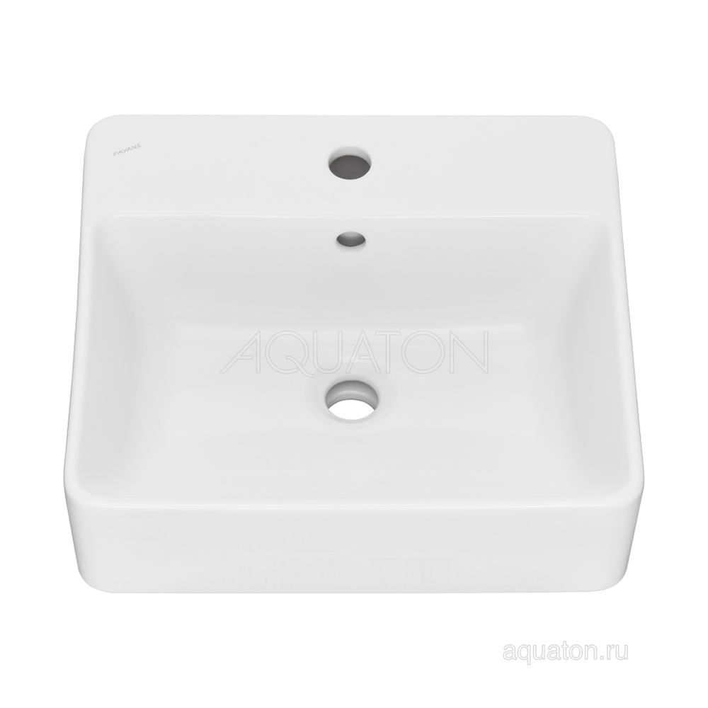 Раковина Aquaton Geometry 450х400 белая WQ8A37000000004