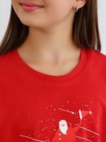 Фуфайка (футболка) детская Праздник-6.1 Виотекс КРАСНЫЙ