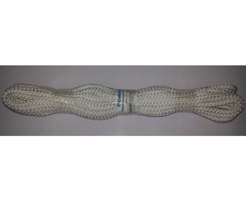 Шнур (веревка) полипропилен плетеный Колхозница, d 10мм, 10м, без сердечника, Сибшнур