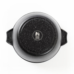 Кастрюля алюм, антиприг, 3 л, с крыш, крыш стекло, Мечта, Гранит black Induction Pro, 43802И, индукц