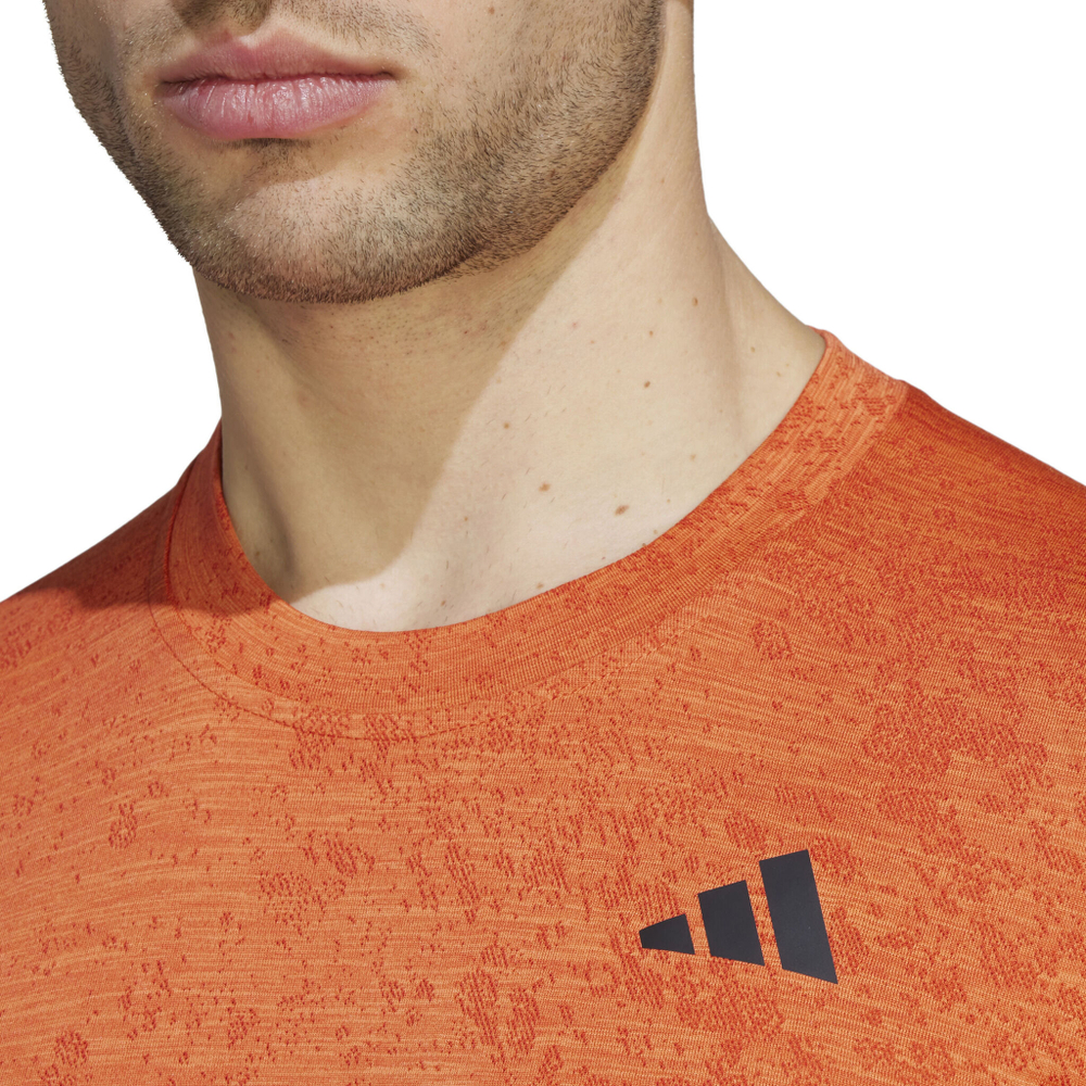 Мужское теннисное поло adidas FreeLift T-Shirt Men - Orange