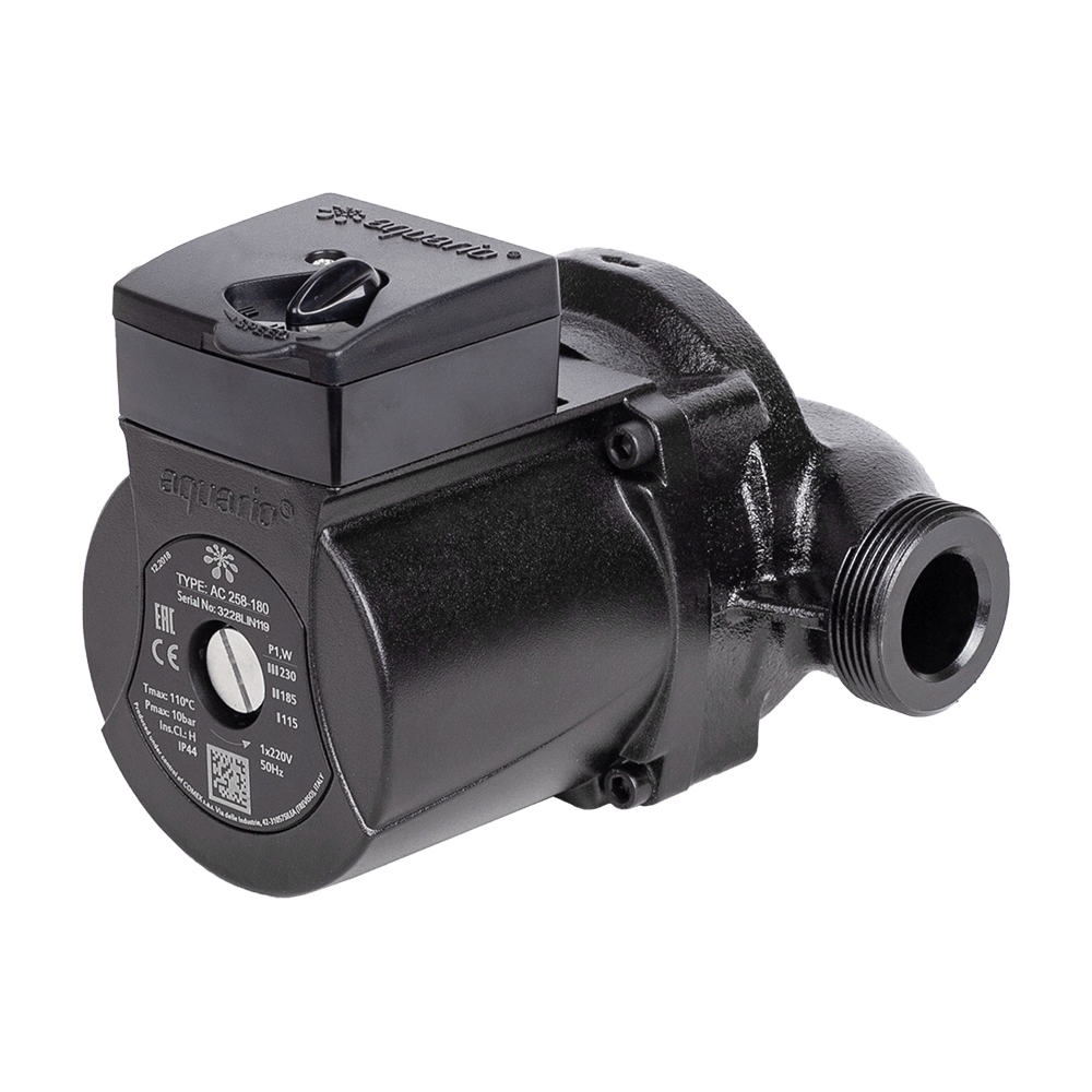 Насос Aquario AC 258-180 (245Вт. нап.8м. пр.150л/мин.) циркуляционный