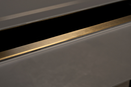 Тумбочка с двумя ящиками 60x50x51см Garda Decor Grimaldi серая