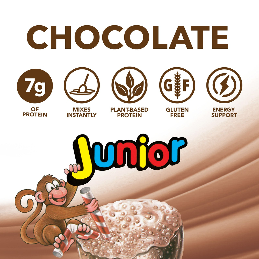 NaturesPlus, Spiru-Tein® Junior, питательная смесь для коктейля для детей, со вкусом шоколада, 450 г (1 фунт)