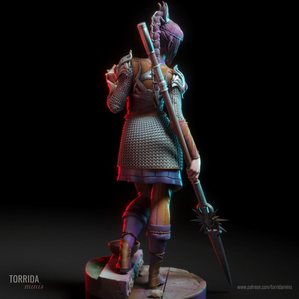 Фигурка Шэдоухарт Shadowheart Baldur's Gate 3 bg3