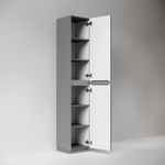 Шкаф-пенал напольный Sancos Folk Floor, 350х350х1880 мм, цвет Grey soft, арт. PFL35FGS