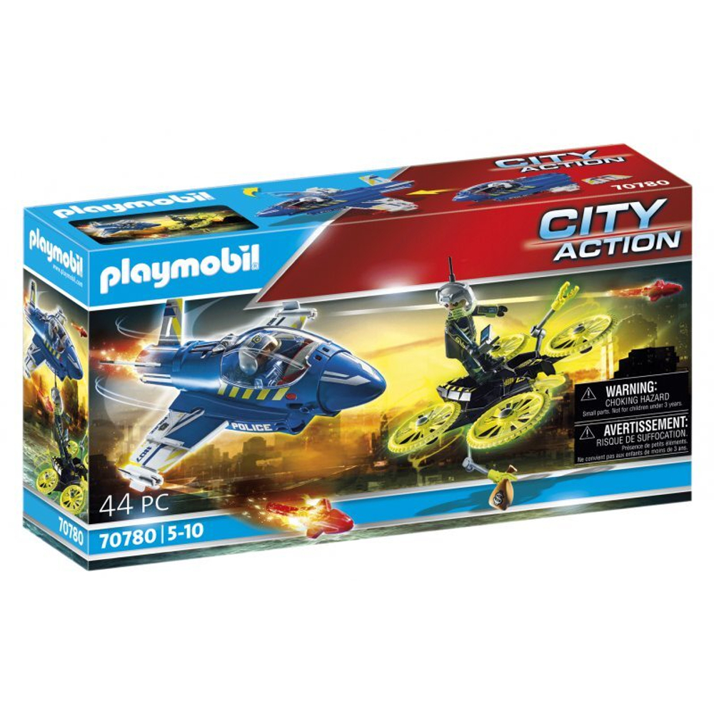 Playmobil - Полицейский самолет: погоня за дроном 70780