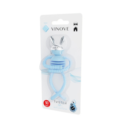 VINOVE Дизайнерский ароматизатор для автомобиля TVISTER нежно-голубой OSLO | ОСЛО