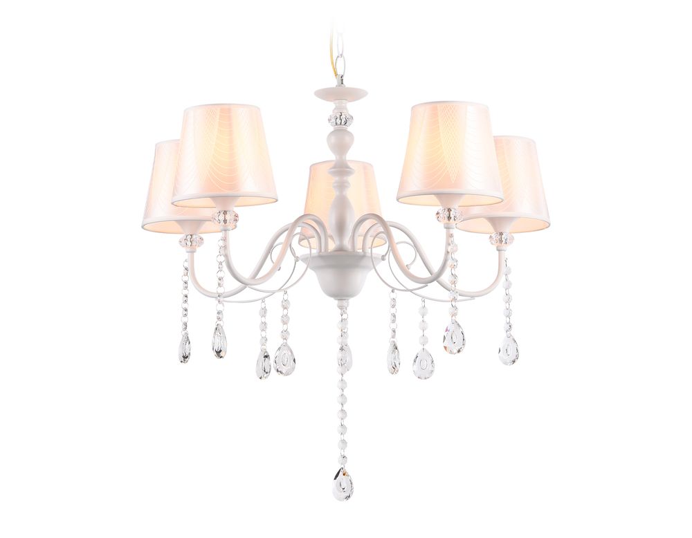 Ambrella Подвесная люстра с абажуром и хрусталем Modern TR4603