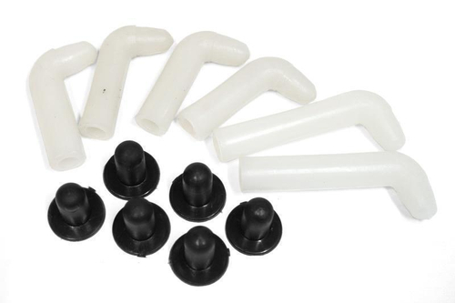 Пистон обивки потолка ВАЗ 2101 дуга 6шт шляпка 6шт Пластик