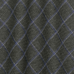 Тонкая костюмная ткань зелёного с синим цвета из смеси шерсти, льна и шёлка