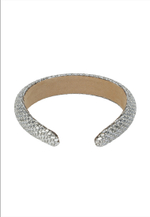 Ободок камни. Цвет - серебристый