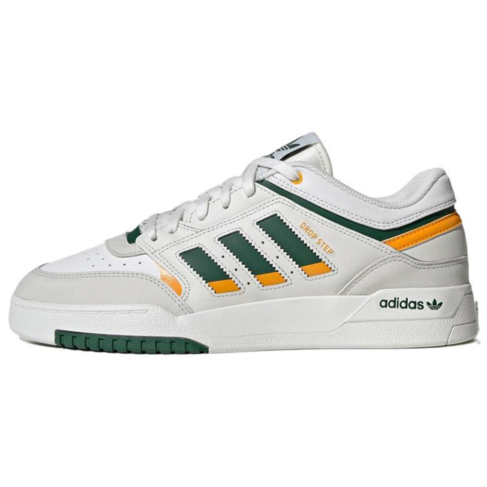 Кроссовки Adidas Originals Drop Step Low Grey White Green Yellow